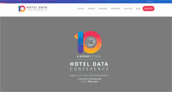 Desktop Screenshot of hoteldataconference.com
